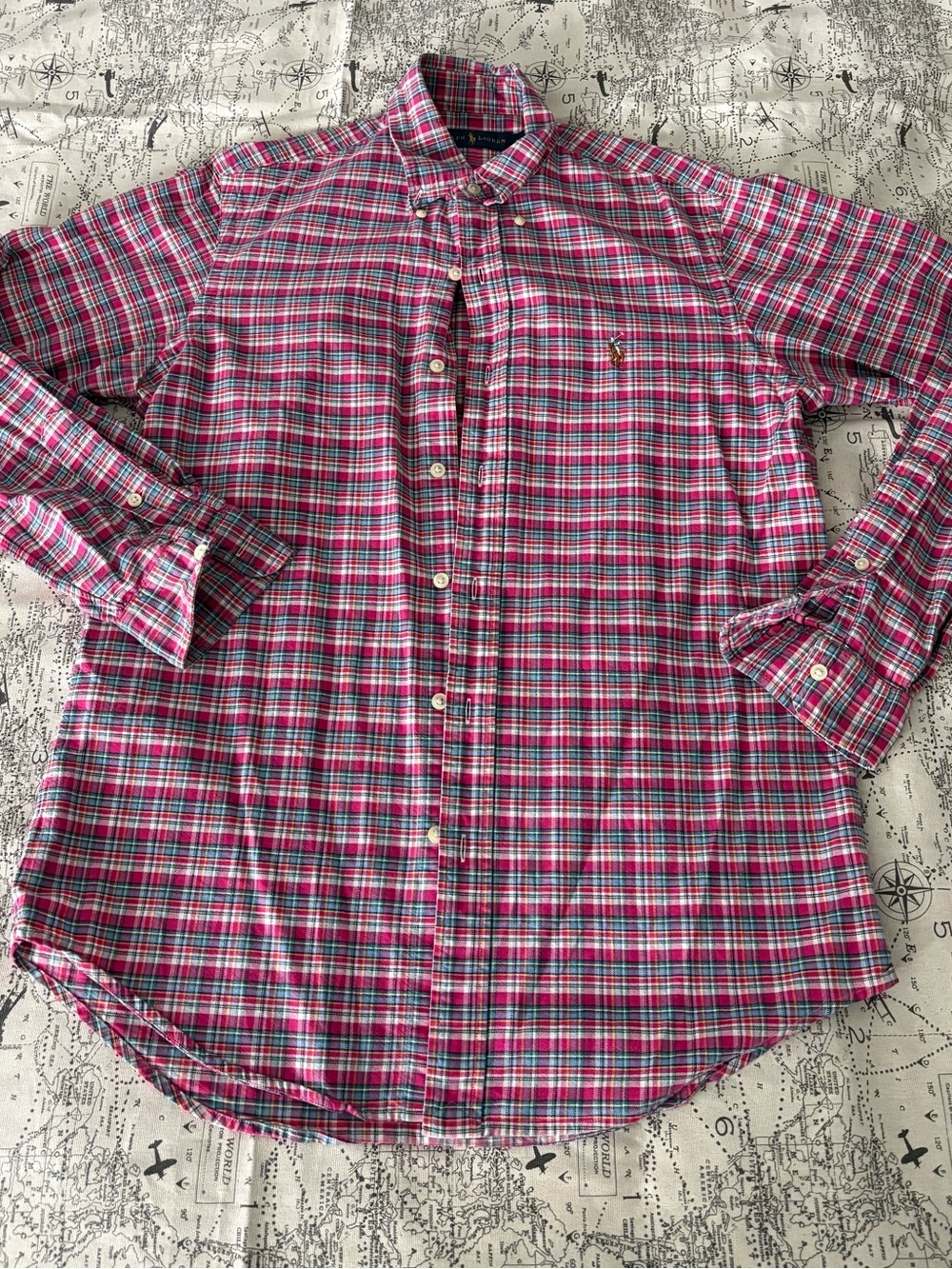 Ralph Lauren Multicolor Plaid Button-Down Shirt